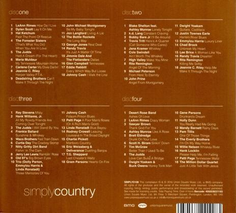 Simply Country - CD Audio - 2