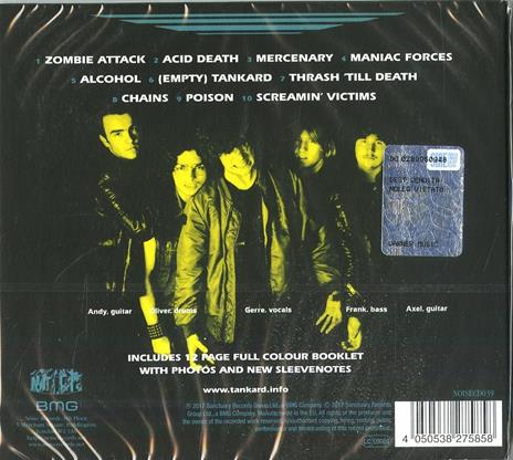 Zombie Attack - CD Audio di Tankard - 2