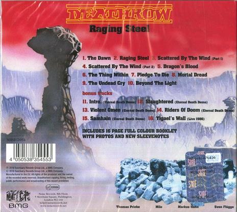 Raging Steel - CD Audio di Deathrow - 2