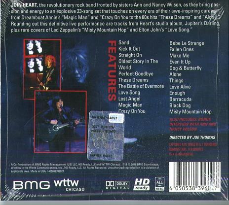 Live On Soundstage (Cd+Dvd)(Classic Series) - CD Audio di Heart - 2