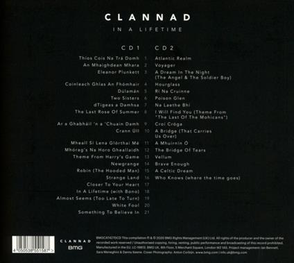 In a Lifetime (Remastered) - CD Audio di Clannad