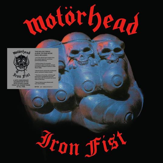 Iron Fist (40th Anniversary Edition) - Vinile LP di Motörhead