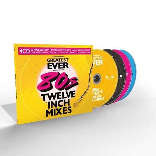 Greatest Ever 80s 12 Inch Mixes - CD Audio - 2