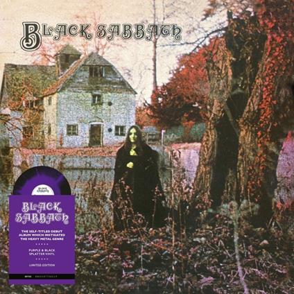 Black Sabbath (Purple-Black Splatter Vinyl) - Vinile LP di Black Sabbath