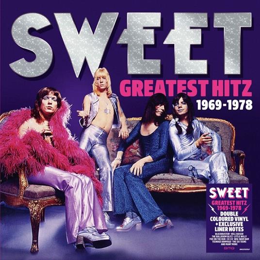 Greatest Hitz! The Best of Sweet 1969-1978 (Transparent Coloured Vinyl) - Vinile LP di Sweet