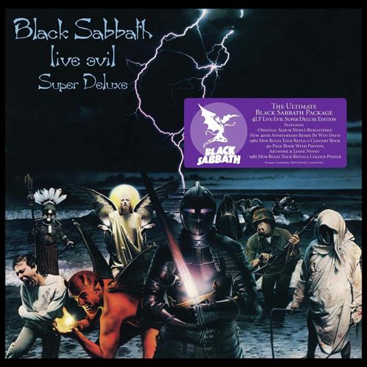 Live Evil (Super Deluxe 40th Anniversary Vinyl Box Set Edition) - Vinile LP di Black Sabbath