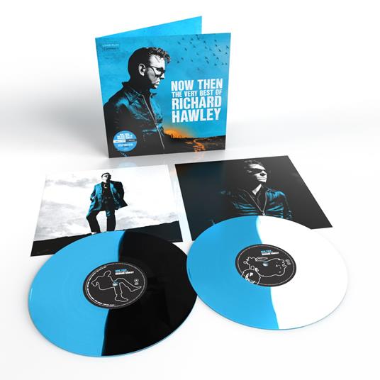Now Then. The Very Best of (Blue-Black & Blue-White Vinyl) - Vinile LP di Richard Hawley