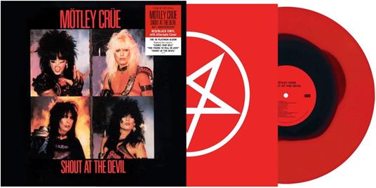 Shout at the Devil (Limited Edition - Black in Ruby Colored Vinyl) - Vinile LP di Mötley Crüe
