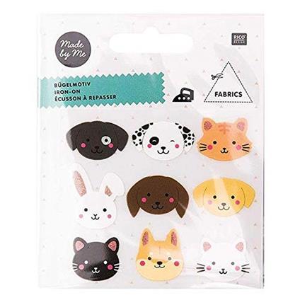 Rico Design Patch fusibili - Animali Domestici