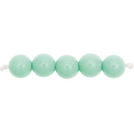 24 perle rotonde 10 mm - Menta - 2