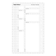 Rico Design Stencil per Bullet Journal 15 x 9,5 cm - Rettangoli