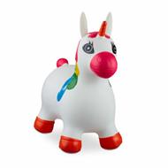 Relaxdays Animale Cavalcabile Unicorno, Giochi Gonfiabili per Bambini, BPA-Free, Fino a 50 kg, Pompa Inclusa, Colore Fucsia, 10024989_52