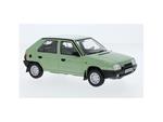 WHITEBOX WB124197 SKODA FAVORIT 1987 GREEN 1:24 Modellino