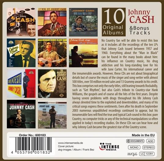 10 Original Albums - CD Audio di Johnny Cash - 2