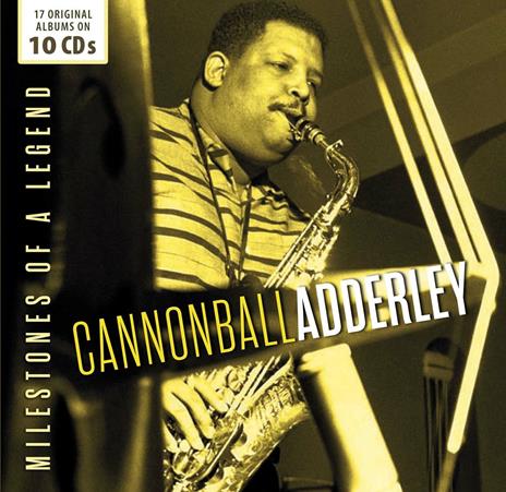 Milestones of a Legend. 17 Original Albums - CD Audio di Julian Cannonball Adderley