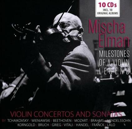 Milestones Violin Legend - CD Audio di Mischa Elman