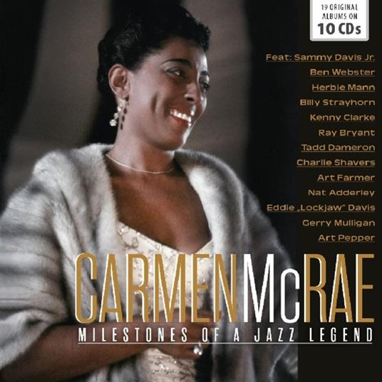Milestones of a Jazz Legend - CD Audio di Carmen McRae
