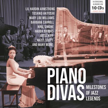 Jazz Piano Divas (10 CD Box Set) - CD Audio