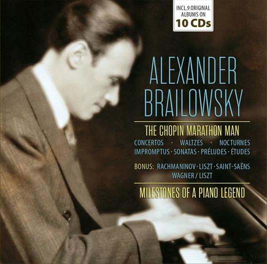 Chopin Marathon Man - CD Audio di Frederic Chopin,Alexander Brailowsky