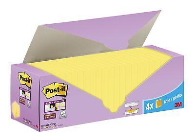 Foglietti Post-It® Super Sticky 20+4 blocchetti 90 fogli/blocchetto Canary Yellow – 7100236613