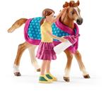 Puledro con Coperta Schleich