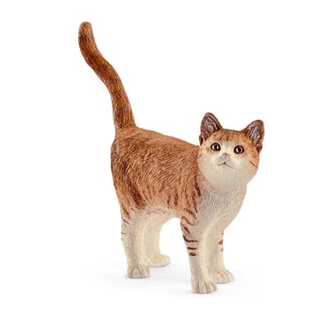 Gatto Rosso In Piedi Schleich (13836) - 3