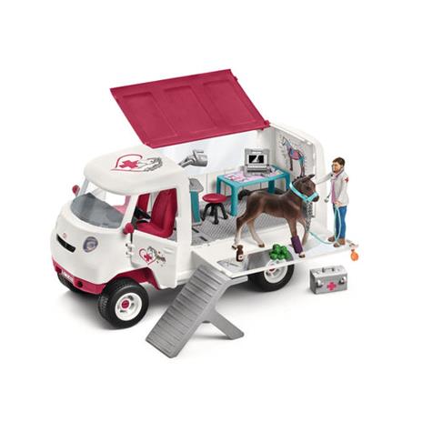 Clinica Mobile Con Veterinaria E Puledro Hannover Schleich (42370)