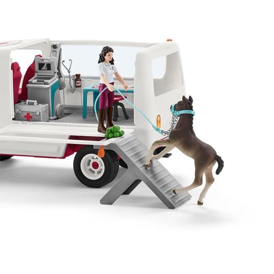 Clinica Mobile Con Veterinaria E Puledro Hannover Schleich (42370) - 4