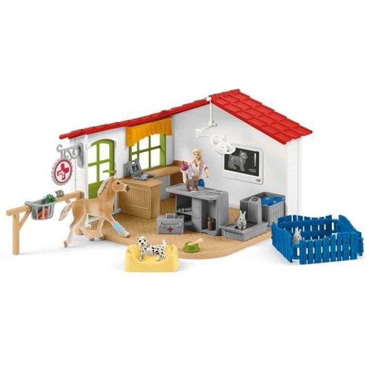 Clinica Veterinaria Con Animali Schleich (42502) - 3