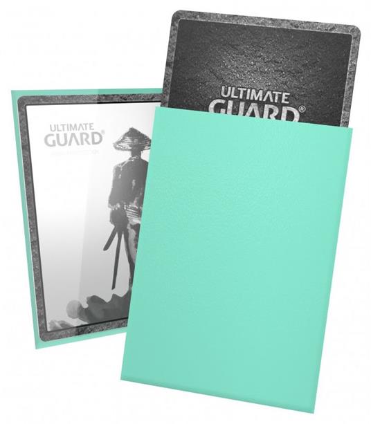 Ultimate Guard Katana Sleeves Japanese Size Turquoise (60) - 5