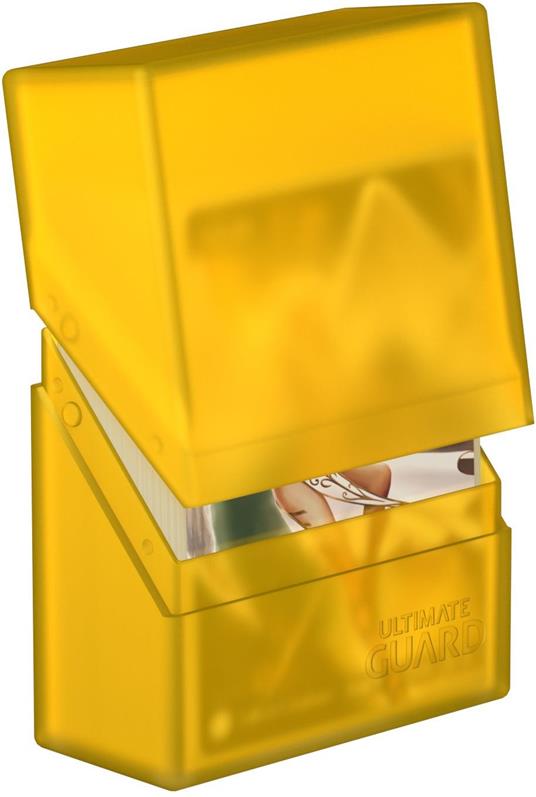 Ultimate Guard Boulder Deck Case 40+ Standard Size Amber Ultimate Guard - 3