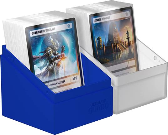 Ultimate Guard Boulder Deck Case 100+ SYNERGY Blue/White Ultimate Guard - 5