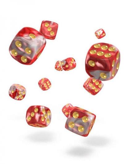 Oakie Doakie Dice D6 Dice 12 Mm Gemidice - Red Sky (36) Oakie Doakie Dice