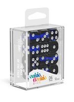 Oakie Doakie Dice D6 Dice 16 mm Enclave - Sapphire (12)