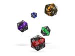 Oakie Doakie Dice D20 Spindown Dice Set Enclave (5)