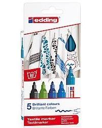 Edding 4500 evidenziatore 5 pezzo(i) Multicolore Tipo di punta