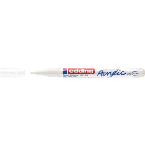 Marcatore acrilico Edding 5300 – bianco