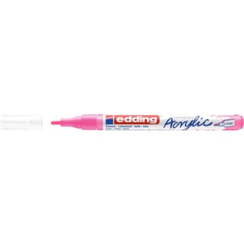 Marcatore acrilico Edding 5300 – rosa fluo