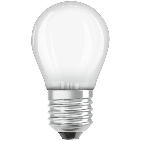Lampadina LED OSRAM sferica in vetro satinato - 4 W = 40 W - E27 - Bianco  caldo - Osram - Casa e Cucina | IBS