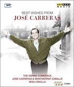 José Carreras. Best Wishes From (3 DVD) - DVD di José Carreras