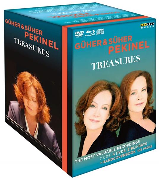 Guher & Suher Pekinel: Treasures (7 Cd+4 Dvd+Blu-Ray) - CD Audio