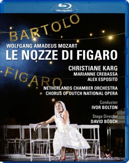 Wolfgang Amadeus Mozart. Le Nozze Di Figaro - Blu-ray di Ivor Bolton