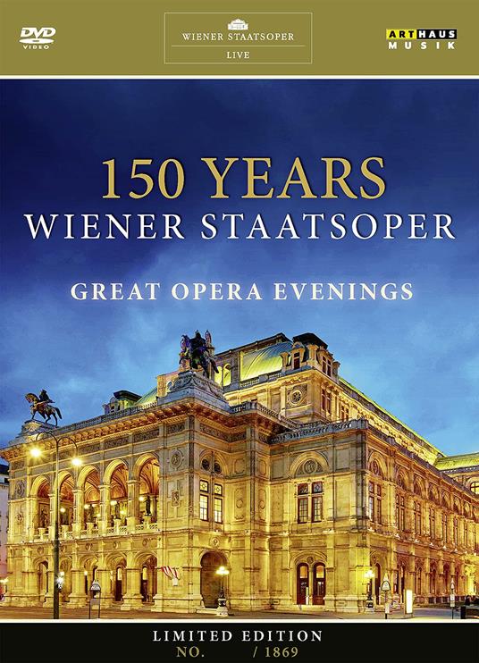 Various Artists-150 Years Weiner Staatsoper: Great Opera Evenings 11(DVD) - DVD