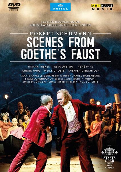 Scenes from Goethes Faust (2 DVD) - DVD di Daniel Barenboim