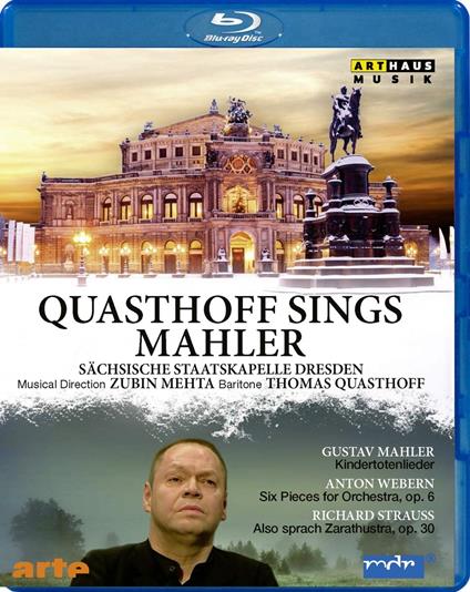 Thomas Quastoff: Quasthoff Sings Mahler (Blu-ray) - Blu-ray