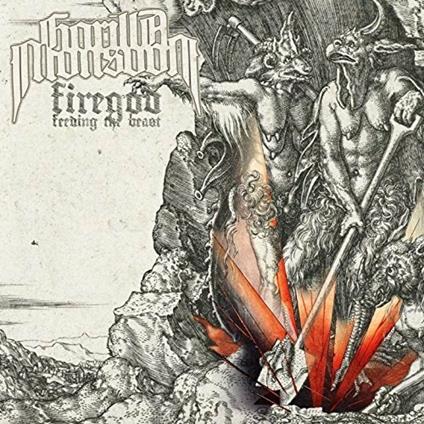 Firegod Feeding the Beast (White Vinyl) - Vinile LP di Gorilla Monsoon