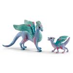 Schleich 2570592. Bayala. Drago Fiore Con Baby