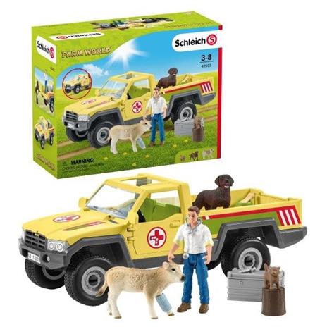 Pick Up Del Veterinario Schleich (42503) - 14