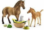 Schleich Horse Club Sarah Che Cura I Cuccioli