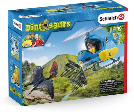 Elicottero Per La Cattura Dei Dinosauri Schleich (41468)